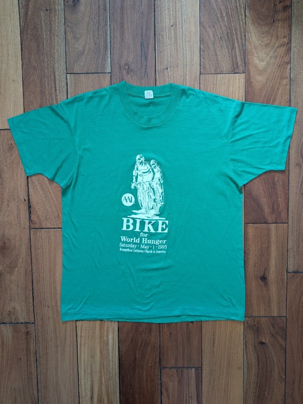 Bike For World Hunger Vintage T-shirt (XL)